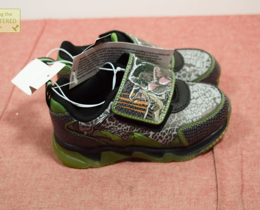 Toddler Jurassic Athletic Sneakers Size 10